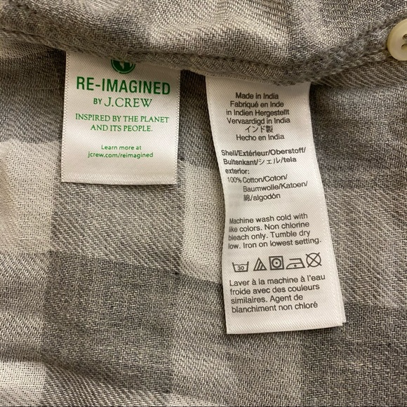 J. Crew Men's Small Slim Fit Double Weave Shirt - Picture 5 of 9